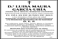 Luisa Maura García-Uría